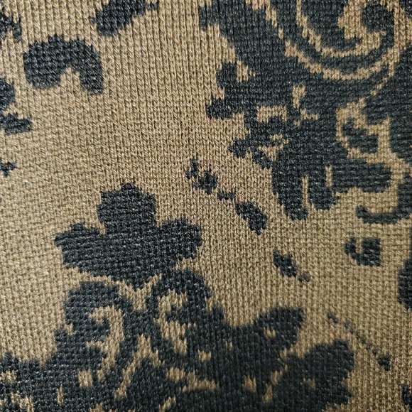 Lysse Damask Cowl Neck Tunic Length sweater - Picture 4 of 5